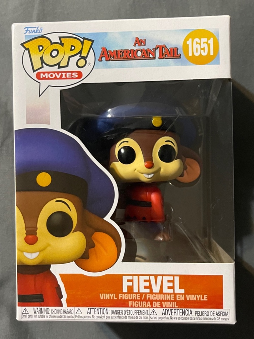 Funko Pop! Fievel Vinyl Figure - An American Tail